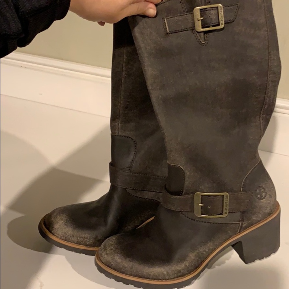 NBW Dr. Martens Becca chunky heeled boots